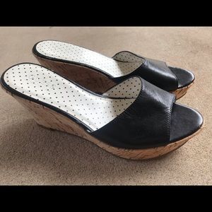 Guess by Marciano Polka Dot Platform Wedges